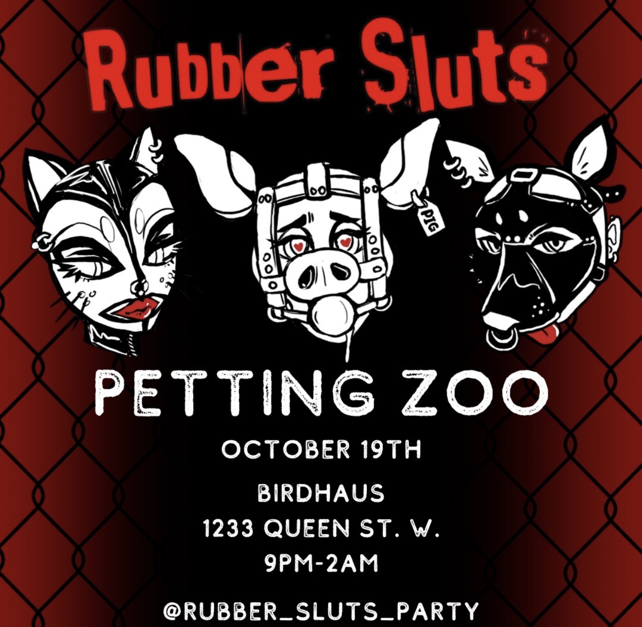 Rubber Sluts Petting Zoo